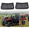 imageKEMIMOTO UTV Rear Backrest Storage Nets Compatible with Can Am Defender Max Replacement New OEM 715003019 Black Sold in Pairs