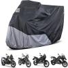imageKemimoto Motorcycle Cover Adventure Compatible with R1250 GS Tenere 700 KLR 650 Africa Twin 1290 Super Adventure Transalp VStrom Waterproof Outdoor All Weather with Lock Hole Windproof Buckle