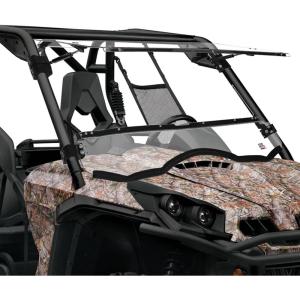 imageKEMIMOTO 2in1 Flip Windshield Compatible with CanAm Commander ampamp Max 8001000 20112020 Scratch Resistant Front Windsheild Made of 15quotThick Polycarbonate 250 Times Stronger than Glass