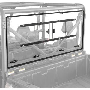 imageKEMIMOTO 2in1 Sliding Vented Rear Window Compatible with CFMOTO UFORCE 1000 201920251000 XL 20222025 Scratch Resistant Clear Back Window Accessories PartsNot fit U10 Pro600800 XLCrystal Clear