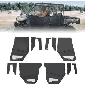 imageKEMIMOTO 4PCS Aluminum Half Door with PC Window to Widen Perspective Compatible with CFMOTO Uforce 1000 XL 20222025 Door Panels 1000 XL Accessories Not Fit U10 Pro XL