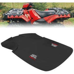 imageKEMIMOTO ATV Seat Cover Leather WaterResistant Compatible with Polaris Sportsman 335 400 500 600 700 4 Wheeler