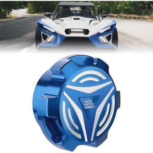 imageKEMIMOTO Aluminum Gas Cap Compatible with Polaris Slingshot SL LE R S SLR Grand Touring 20152024 Fuel Cap Oil Cover Gas Tank Lid 2521278 for Slingshot Accessoriesblue