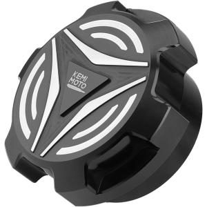 imageKEMIMOTO Aluminum Gas Cap Compatible with Polaris Slingshot SL LE R S SLR Grand Touring 20152024 Fuel Cap Oil Cover Gas Tank Lid 2521278 for Slingshot Accessoriesblack