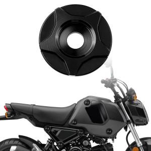 imageKEMIMOTO Colored Verge Washers Compatible with 2022 2023 2024 Grom Motorcycle Side Panel Cover Full Set Aluminum  12Pcs BlackBlack