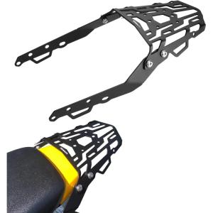 imageKEMIMOTO Compatible with Grom 2022 2023 2024 Rear Rack Luggage Storage Rack Carrier Grom 2022 Rear Tail Storage Rack Cargo Enduro Grom 2022 2023 2024