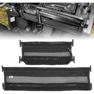 imageKEMIMOTO Dash Storage Nets 2pcs Compatible with CanAm Defender ampamp Defender MAX Dashboard Storage Nets OE Replace 715003129