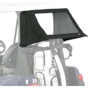 imageKEMIMOTO Foldable Rear Golf Cart Rain Cover for 2 Passenger Golf Bag Cover Compatible with Club Car Tempo