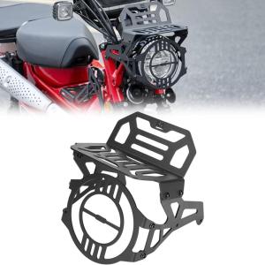 imageKEMIMOTO Headlight Guard Front Rack Compatible with CT125 Trail 125 Hunter Cub Front Luggage Holder Bracket 2020 2021 2022 2023 2024 2025