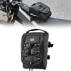 imageKEMIMOTO Motorcycle Front Frame Bag Waterproof Rack Bag Compatible with SurronSuper73Talaria Electric Dirt BikeMotocrossDual SportRed 16LSilver