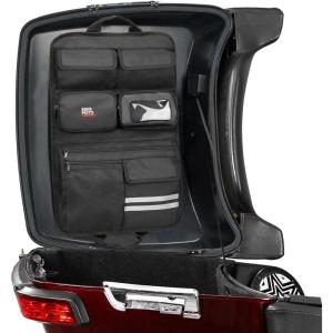 imageKEMIMOTO Organizer for Rear Pack Lid Compatible with Road Glide Road King Street Glide Touring Model Organizer Bag 19932013