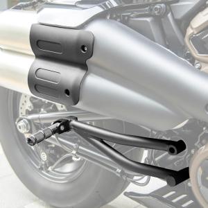 imageKEMIMOTO Passenger Footpegs Mount Kit Foldable Foot Rest Pedals Set Compatible with Sportster S RH1250 2021 2022 2023 2024 2025