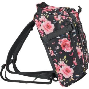 imageKEMIMOTO Rear Bike Rack Bag 11L Waterresistant Trunk Bag 3IN1 Zippered Bicycle Backpack Shoulder Pannier Saddle Bag for Ebikes Cycling Commuting Travel Outdoor CampingPink Black