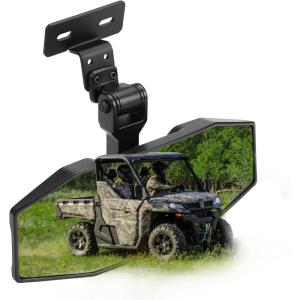 imageKEMIMOTO Rear view Mirror Compatible with CFMOTO UFORCE 10001000 XL600 ampamp Polaris Ranger 1000 XP 900 500 570  Crew Features Stable Top Mounting No Vibration MultiAngle Adjustment Accessories