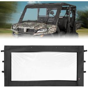imageKEMIMOTO Soft Front Windshield Compatible with CFMOTO UFORCE 10001000 XL 20192024 PVC Front Window Screen Full Windshield Accessories
