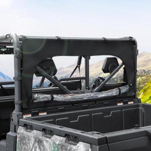 imageKEMIMOTO Soft Rear Windshield Compatible with CFMOTO UFORCE 10001000 XL 20192025 Rear Window with Zipper Roll Up PVC Back Window Screen Accessories