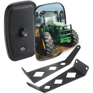 imageKEMIMOTO Tractor Side Mirrors Compatible with John Deere 5000 and 6000 Series Improved Visibility and Safety While Operating Your Tractor