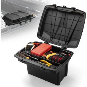imageKEMIMOTO UTV Bed Storage Box 74 US Gal Waterproof Solid Easy Install Lockable Cargo Storage Box Trunk Bin Organizer Rear Bag Compatible with CanAm Defender ampamp Defender MAX 20162025 UTV Accessories