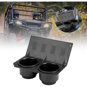 imageKEMIMOTO UTV Dash Cup Holder with Switch Panel Compatible with Pioneer 100010005 2016 2017 2018 2019 2020 2021 2022 Accessories