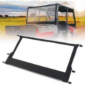 imageKEMIMOTO UTV Soft Rear Window PVC Back Windshield Compatible with Polaris Ranger 500 700 20022008 Dustproof Waterproof Sunshade Accessories
