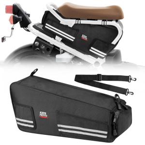 imageKEMIMOTO Under Seat Storage Bag Compatible with Ruckus 20102025 Cling Side Frame Bag Saddle Bag Luggage Scooter Comes with Shoulder Straps 30LNylon
