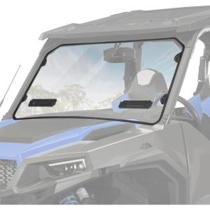 imageKEMIMOTO Vented Front Full Windshield Compatible with Polaris General 1000  4 1000 XP 1000 XP 4 1000 20172025 Clear Scratch Resistant Polycarbonate Windshield