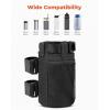 imageKEMIMOTO 1 Pack Cup Holder Roll Bar Cup Holder for UTVs Wheelchair Scooter Walker Rollator Bike Golf Cart Boat with Mesh Pockets and Sticky Straps