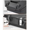imageKEMIMOTO 40L ATV Rear Storage Box Waterproof 4 Wheeler Cargo Box Requires 0751 Inch Round Tube Racks with Stainless Steel Lock Compatible with Polaris Fourtrax CFORCE 450 Replace 2883258