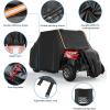 imageKEMIMOTO 420D Waterproof UTV Cover 46 Seater Compatible with Polaris Ranger Crew XP 1000 General RZR XP 4 Talon Pioneer Teryx 4 Uforce U10 Pro XL 2025 with Reflective Strips Easy Use Cover MediumMedium