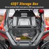 imageKEMIMOTO 42QT Cargo Box Compatible with 20202023 Polaris RZR PRO XP 4 Turbo R 4 2023 RZR Pro S Upgraded Storage UTV Rear Bed Gear Tool Box LowDensity with 2 Lockable Latche 2883752
