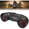 imageKEMIMOTO ATV Speaker 8 Inch Bluetoothconnectivity ATV UTV Sound Bar w 20 RGB Light Modes 2X Full Range Speakers 2X Tweeters Boat Sound System Compatible with Polaris Sportman Fourtrax Can Am