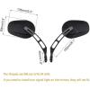 imageKEMIMOTO Black Sportster Mirrors for Road King Street Electra Glide Dyna Softail Road Glide Motorcycle Rearview 19822019 2020 2021 2022 2023