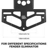 imageKEMIMOTO Compatible with 2024 2023 2022 2021 Ninja 650 Fender Eliminator Compatible with Z650 ZX650 Ninja 650 License Plate Bracket Ninja 650 Accessories 2024 2023 2022 2021 2020 2019 2018 2017