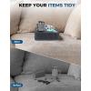 imageKEMIMOTO Couch Cup Holder Couch Tray Sofa Cup Holder PU Leather AntiSlip ampamp SpillProof Bed Caddy Organizer Sofa Tray for Drinks Snacks Remotes Cell Phones