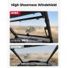 imageKEMIMOTO Flip Windshield with Slide Window Compatible with 20202024 RZR PRO XP4  Upgraded 3in1 Vented Front Windshield with Enhanced Clamp to Prevent Lifting NOT Fits Roof