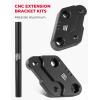 imageKEMIMOTO Foot Peg Extension Bracket Kits Compatible with Talaria Sting for Electric Dirt Bike Talaria MX3 MX4 Footpegs Extenders