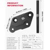 imageKEMIMOTO Foot Peg Extension Bracket Kits Compatible with Talaria Sting for Electric Dirt Bike Talaria MX3 MX4 Footpegs Extenders