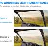 imageKEMIMOTO Front Full Windshield Compatible with John Deere Gator XUV 550 560 560e 590i 590e 590m Polycarbonate Clear Windshield Scratch Resistant
