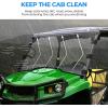 imageKEMIMOTO Front Full Windshield Compatible with John Deere Gator XUV 550 560 560e 590i 590e 590m Polycarbonate Clear Windshield Scratch Resistant