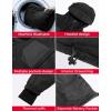 imageKEMIMOTO Hand Warmth Heated Jacket with 12V 20000mAh Battery Pack Heating Electric Hoodie with 8 Heating ZonesBlack