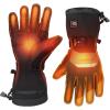 imageKEMIMOTO Heated Gloves Winter Heating Motorcycle Gloves for Women Men with Flip Magnetic Electric Rechargeable Battery 2pcs 74V Touchscreen WaterResistant for Fishing Skiing HuntingMedium
