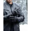 imageKEMIMOTO Heated Motorcycle Gloves for Men with Hard Protective Shields Sheepskin Heating Gloves 74V 3000mAh Rechargeable Battery Waterproof Touchscreen CompatibleBlack