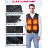 imageKEMIMOTO Heated Vest for Men Electric Warming Vest for Hunting ampamp Winter Sports Battery Not IncludedBlack