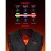 imageKEMIMOTO Heated Vest for Men Winter Heated Jackets for Men Mens VNeck Puffer Vest Quilted Vests Batteries Not Included