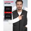 imageKEMIMOTO Heated Vest for Men Winter Heated Jackets for Men Mens VNeck Puffer Vest Quilted Vests Batteries Not Included