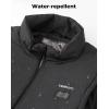 imageKEMIMOTO Heated Vest for Men with Battery Pack Included Mens Smart Heating Vest Rechargeable Winter Warming Heated Jacket