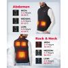 imageKEMIMOTO Heated Vest for Men with Battery Pack Included Mens Smart Heating Vest Rechargeable Winter Warming Heated Jacket