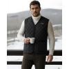 imageKEMIMOTO Heated Vest for Men with Battery Pack Included Winter Heated Jackets for Men Lightweight Quilted Vests for Hiking