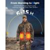 imageKEMIMOTO Hunting Heated Jacket with 20000mAh 615H Rechargeable Battery Pack Max Heating Temperature 149 Camo Heated Jacket