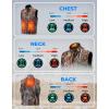 imageKEMIMOTO Hunting Heated Vest with 20000mAh Battery Pack Mens Camo Lightweight Heated Vest Winter Fishing Hunting S2XL